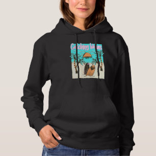 Catching Waves Surfing Beach Vintage Surf Hoodie