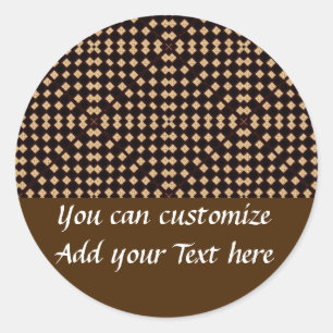 CatchUp_ Classic Round Sticker