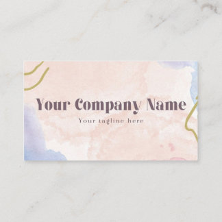 catchy business card