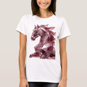 Catchy Pink ABSTRACT ART Statement Design T-Shirt