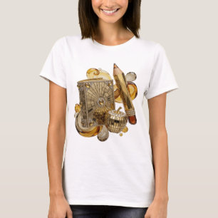Catchy Silver ABSTRACT ART Graphic Design v2 T-Shirt