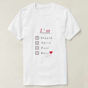 Catchy Text Men's T-Shirt