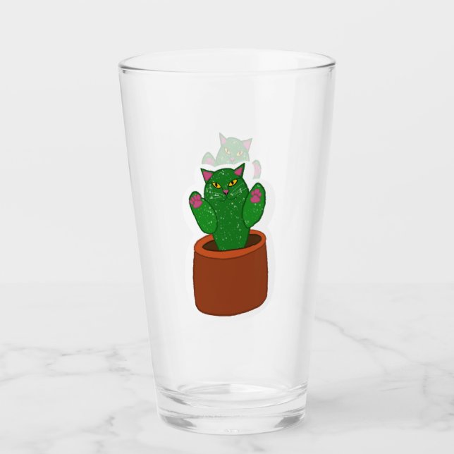 Catcus Glass (Front)