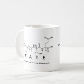 Cate peptide name mug (Front Left)