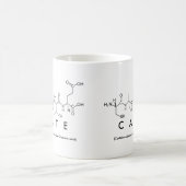 Cate peptide name mug (Center)