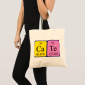 Cate periodic table name tote bag (Front (Product))