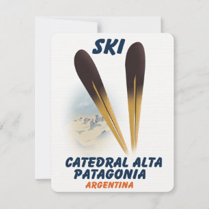 Catedral Alta Patagonia, Argentina ski poster