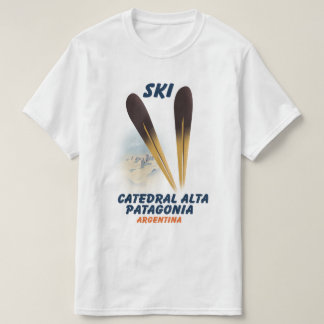 Catedral Alta Patagonia, Argentina ski poster T-Shirt