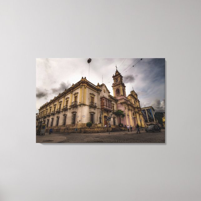 Catedral De Salta Canvas Print (Front)