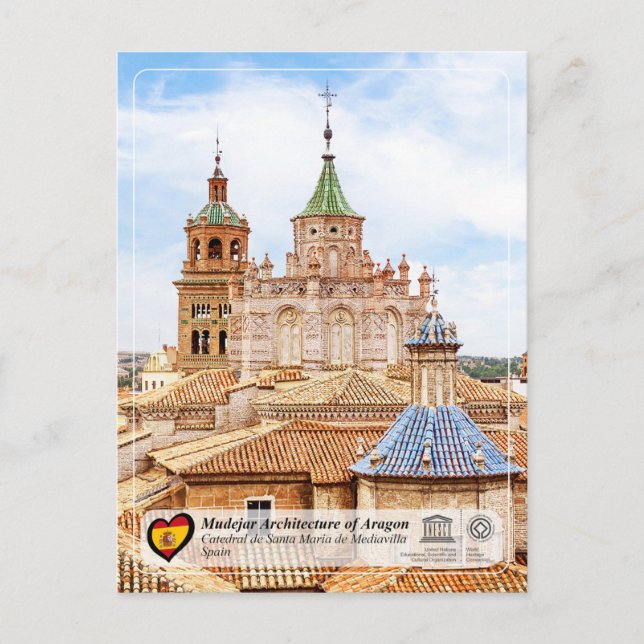 Catedral de Santa María de Mediavilla de Teruel Postcard (Front)