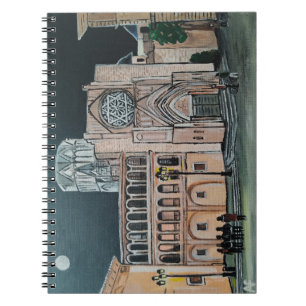 Catedral de Santa María Painting by Alfred Fox Notebook
