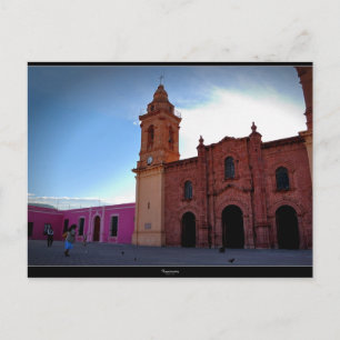 CATEDRAL HUAJUAPAN OAXACA postcard