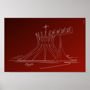 Catedral Metropolitana de Brasília Poster