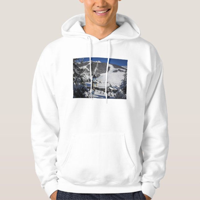 Catedral Ski Resort, Bariloche Argentina Hoodie (Front)