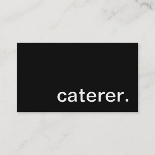Caterer Business Card