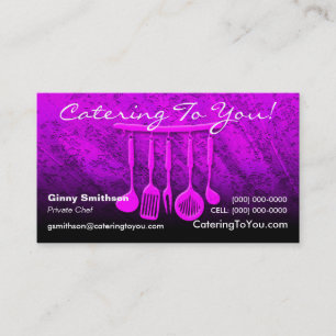 Caterer / Catering Business Card