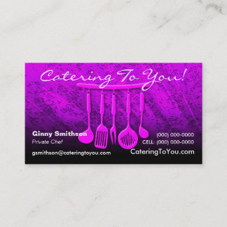 Caterer / Catering Business Card