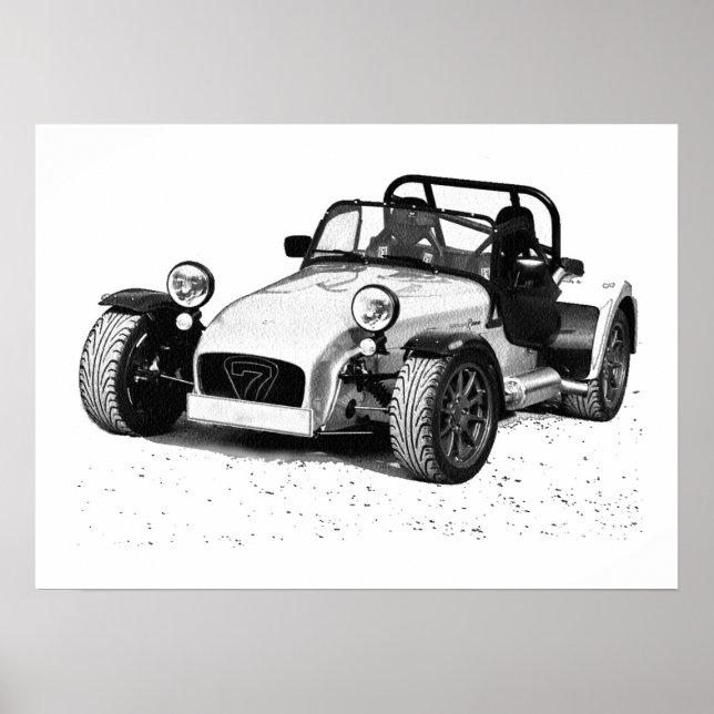 Caterham car poster (Front)