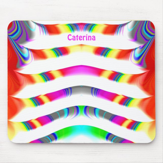 CATERINA ~ Multicoloued Lollipop ~  Mouse Mat (Front)