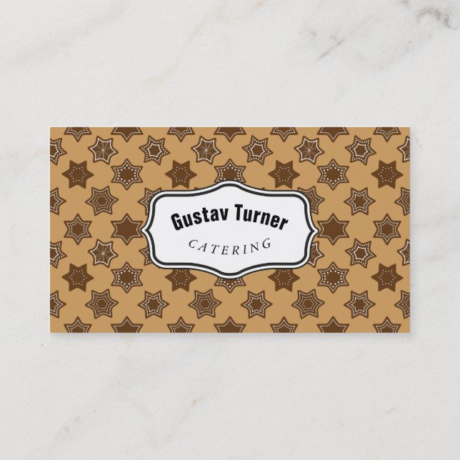 Catering and Sweets Business Card (Back)