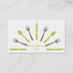 Catering business card