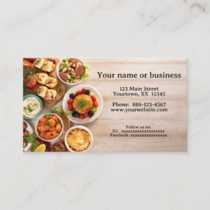 Catering Business Card