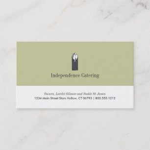 Catering Business Cards
