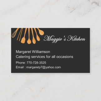 Catering Business Cards