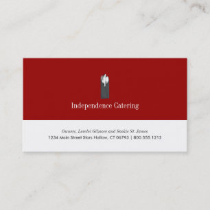 Catering Business Cards