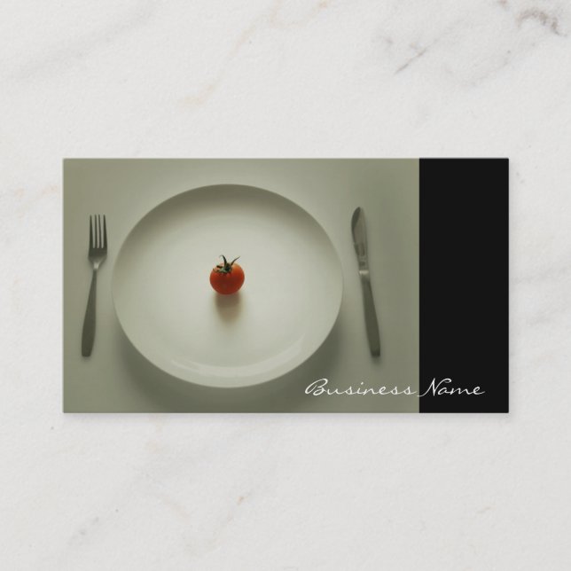 Catering Business Cards (Front)