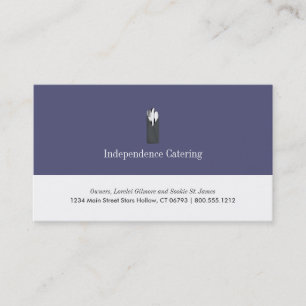 Catering Business Cards