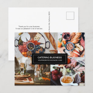 Catering Business Customisable Food Industry Postcard