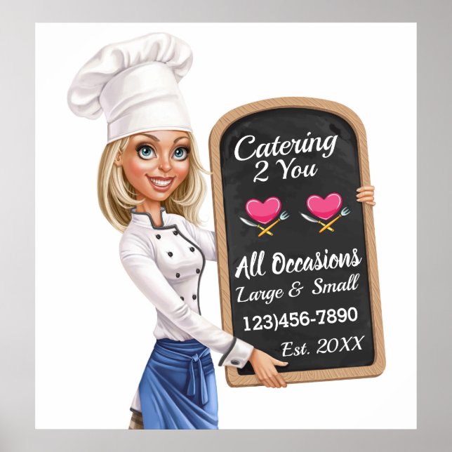 Catering Business Poster (Front)