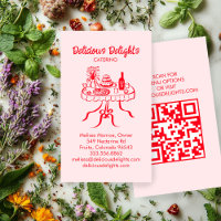 Catering Chef Event Planning Food Prep CUSTOM QR 