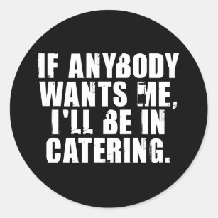 Catering Stickers & Labels | Zazzle UK