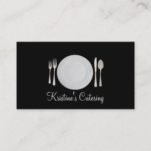 Catering, Food, Restaurant Business Card