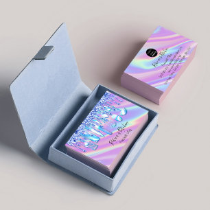 Catering Personal Chef Kitchen Holograph Business Card