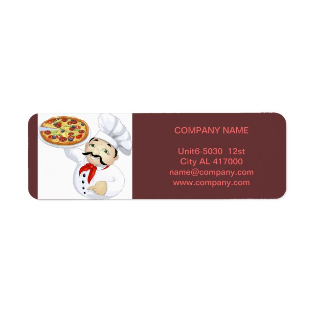 catering service deli shop Italian Food pizza (Front)