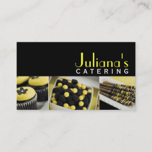 Catering Service, Food, Bakery Business Card