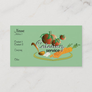 catering service II Business Card