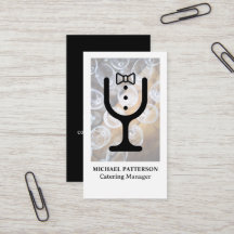 Catering Wine Glass Logo | Banquet