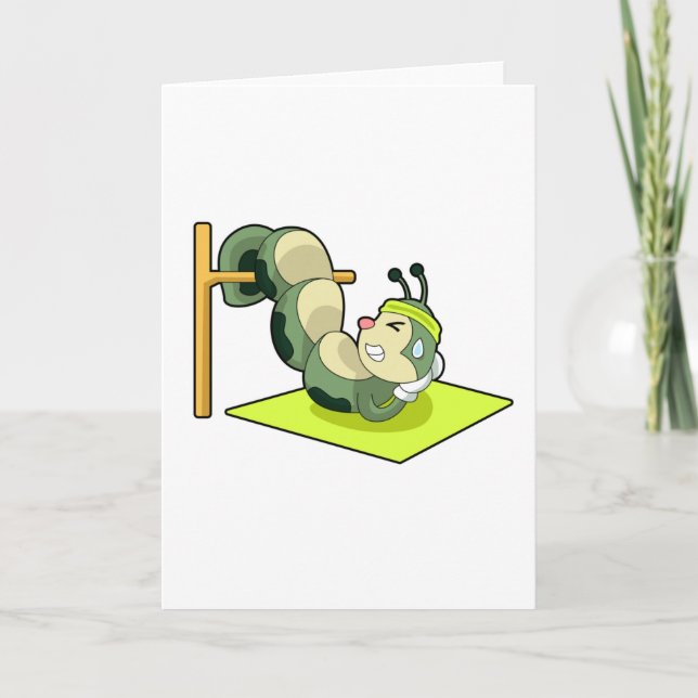 Caterpillar ABS Workout Fitness Card (Front)