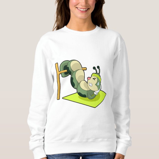 Caterpillar ABS Workout Fitness Sweatshirt (Front)