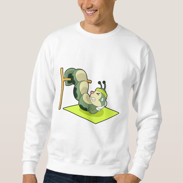 Caterpillar ABS Workout Fitness Sweatshirt (Front)
