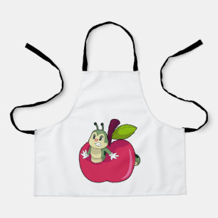 Caterpillar Apple Apron