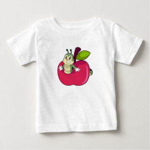 Caterpillar Apple Baby T-Shirt