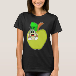 Caterpillar Apple Fruit T-Shirt