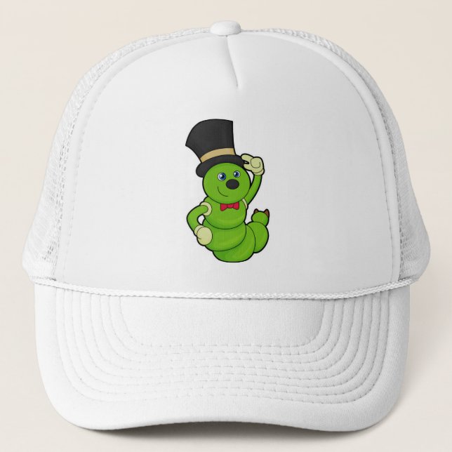 Caterpillar as Groom with Hat (Front)