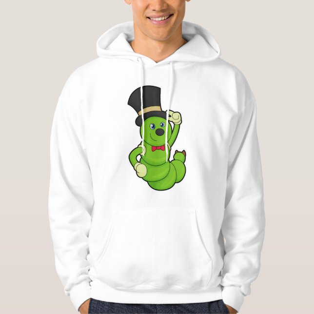 Caterpillar as Groom with Hat Hoodie (Front)