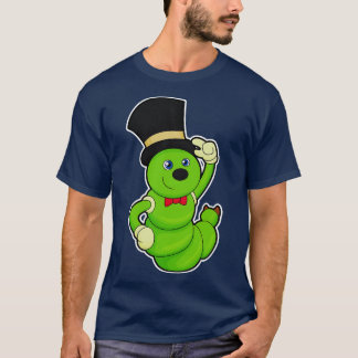 Caterpillar as Groom with Hat T-Shirt